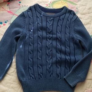 H&M cable knit boys sweater
